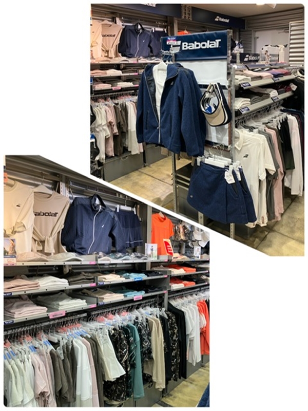 セットアップ　バボラ　防寒対策に！！　巻きスコート　ジャケット セットアップ バボラ 防寒対策に！！ 巻きスコート ジャケット 楽天